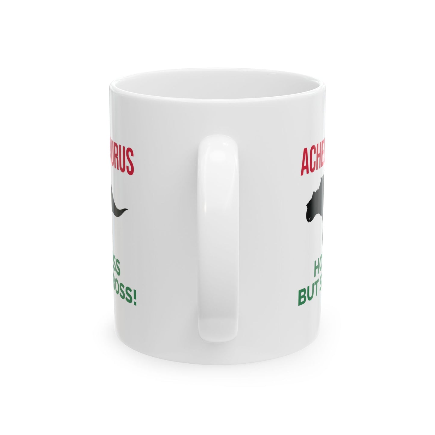 Dinosaur Fossil Mug - Achelousaurus, Boss - Dino Humor Gift