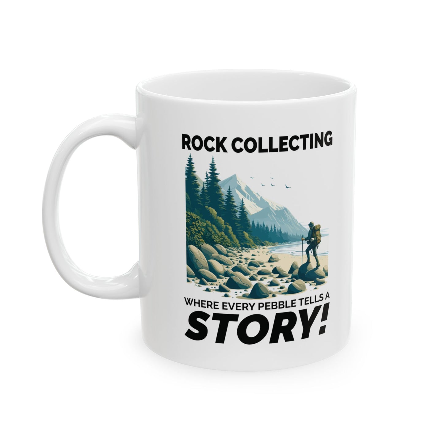 Geologist Mug for Rock Enthusiasts - Pebble Stories
