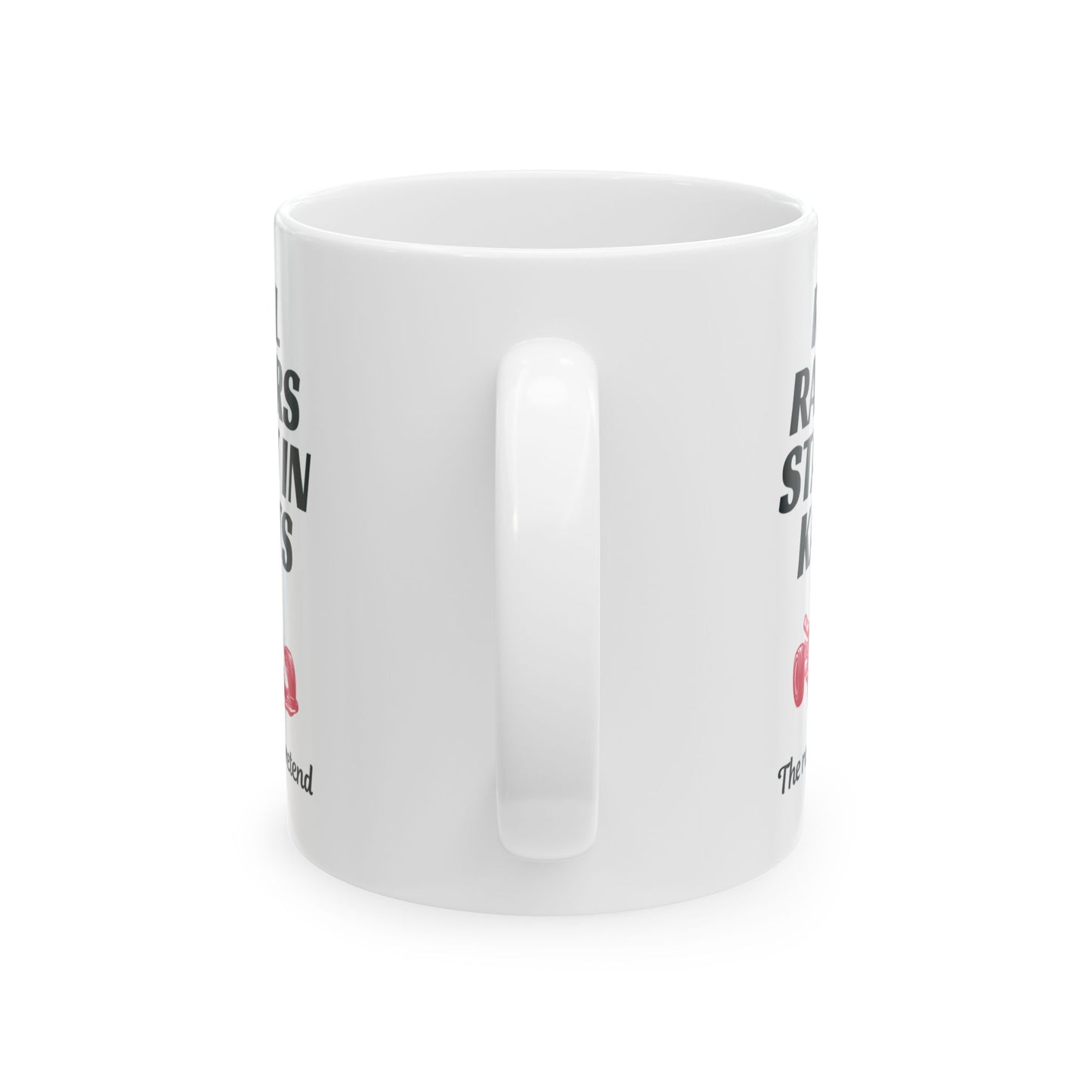 Go Kart Racing Mug - Real Racers Start in Karts Design