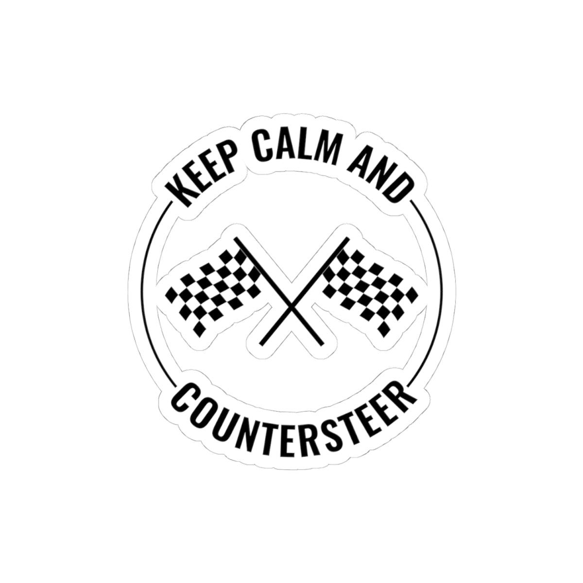 Drifting Drift Racing Sticker Vinyl Motorsport Countersteer Design For Drivers