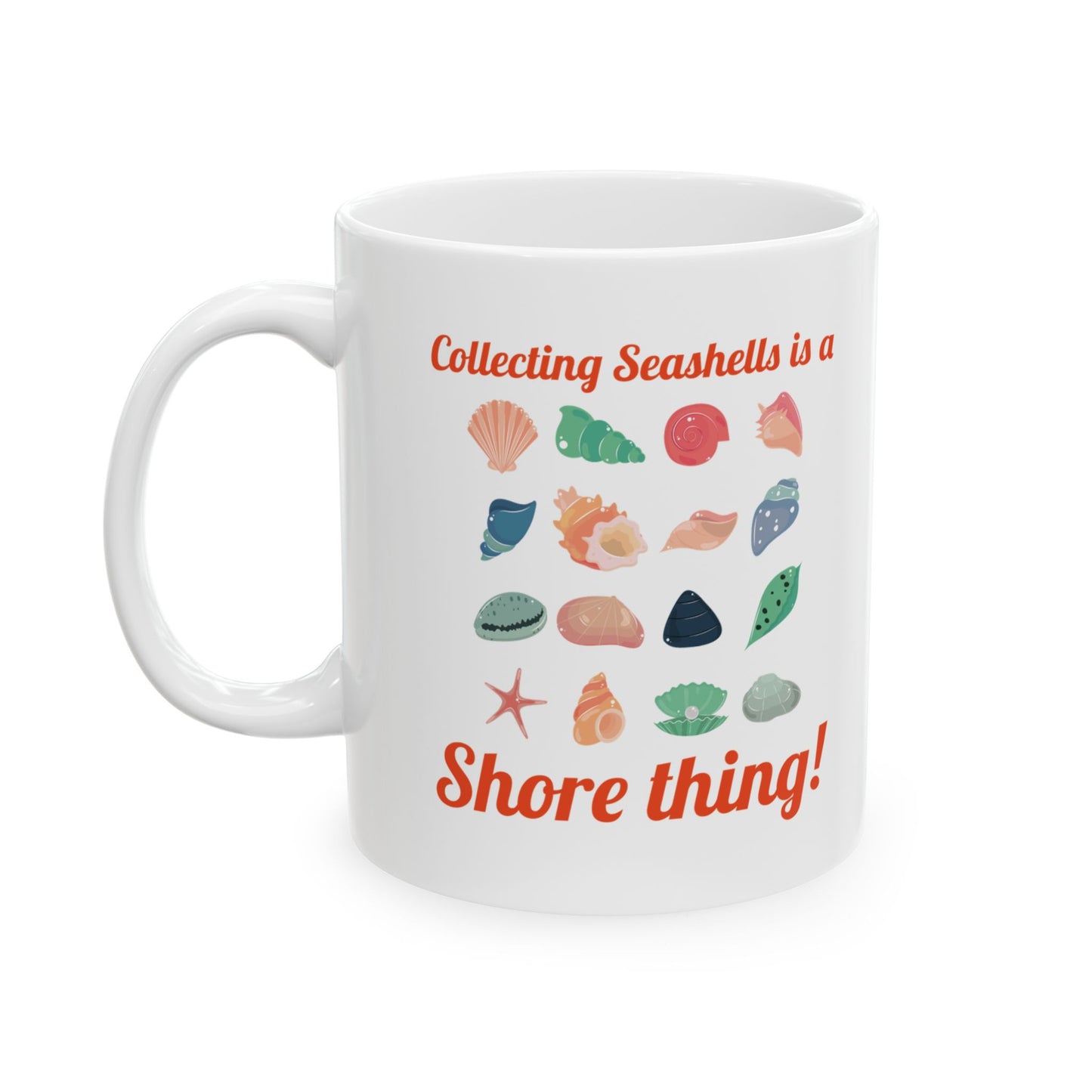Seashell Collector Mug - Sharing the Joy of Collecting