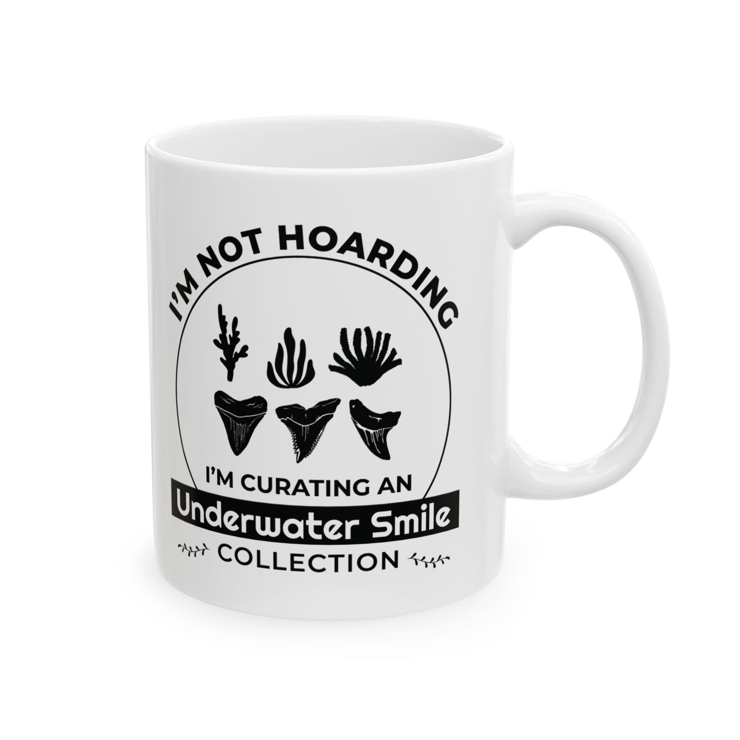 Shark Tooth Collector Mug Fossil Hunting Enthusiast Gift for Paleontologists