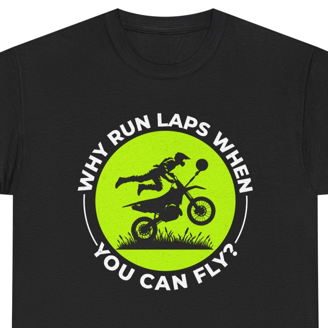 Dirt Bike Motocross T-Shirt - Thrill Seeker Graphic for MX Jumpers & Racing Enthusiasts