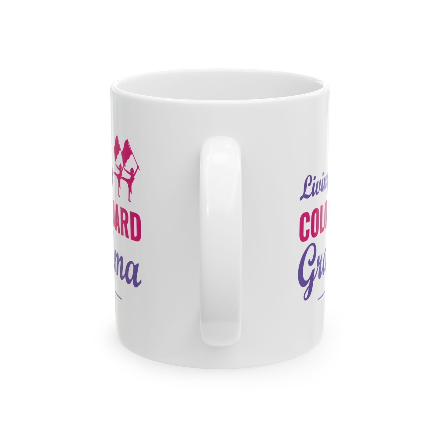 Color Guard Mug - Grandma Loves Guard Life Design