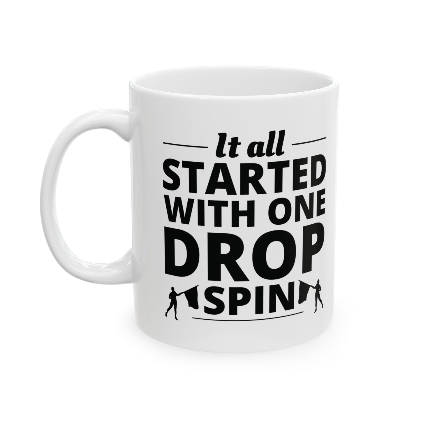 Color Guard Mug | Flag Drop Spin Team Performance Gift