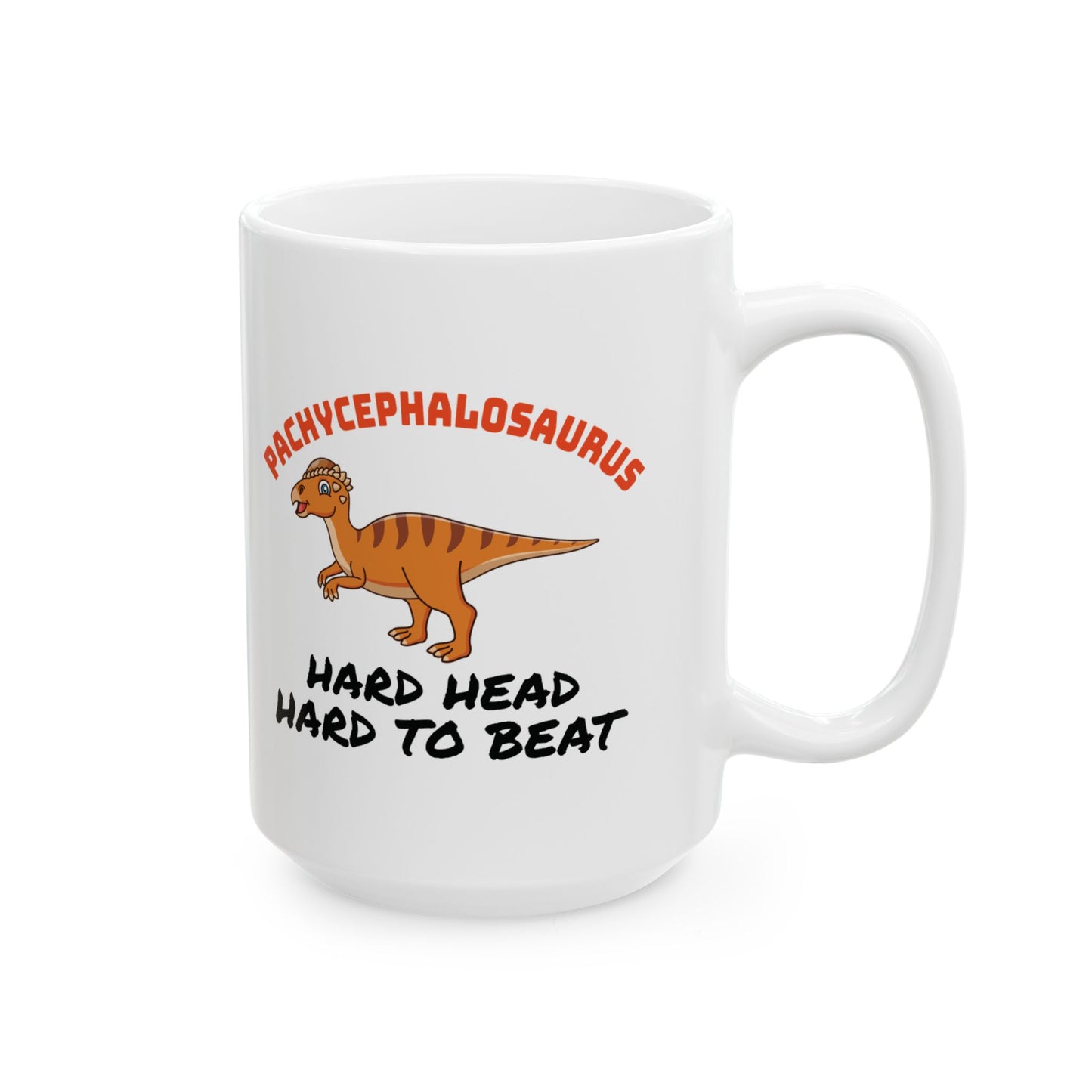 Dinosaur Fossil Mug - Pachycephalosaurus, Dome - Dino Humor Mug