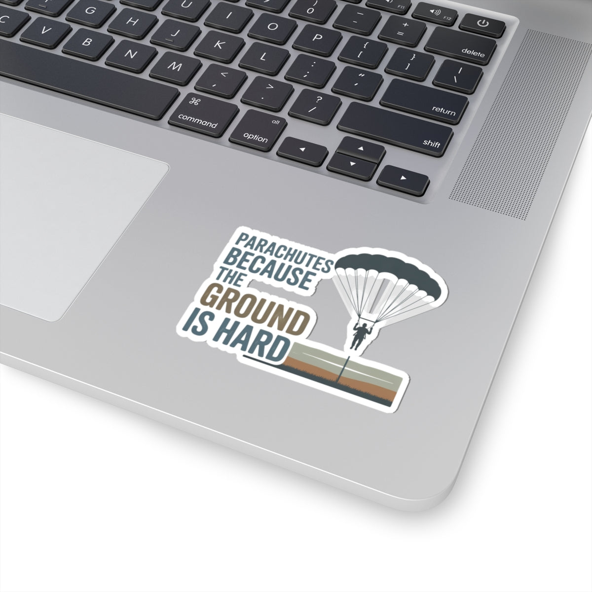 Base Jumping Sticker for Car Laptop – Practical Humor Decal for Extreme Athletes Skydivers Adrenaline Junkies