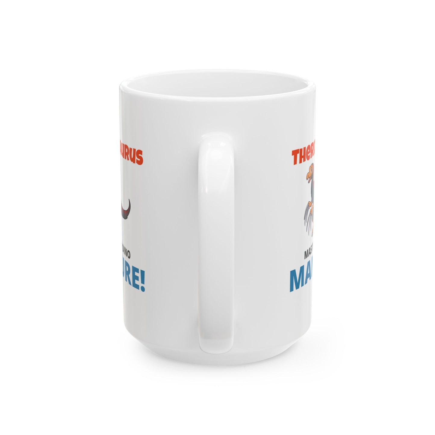 Dinosaur Fossil Mug - Therizinosaurus, Claws - Dino Humor Gift