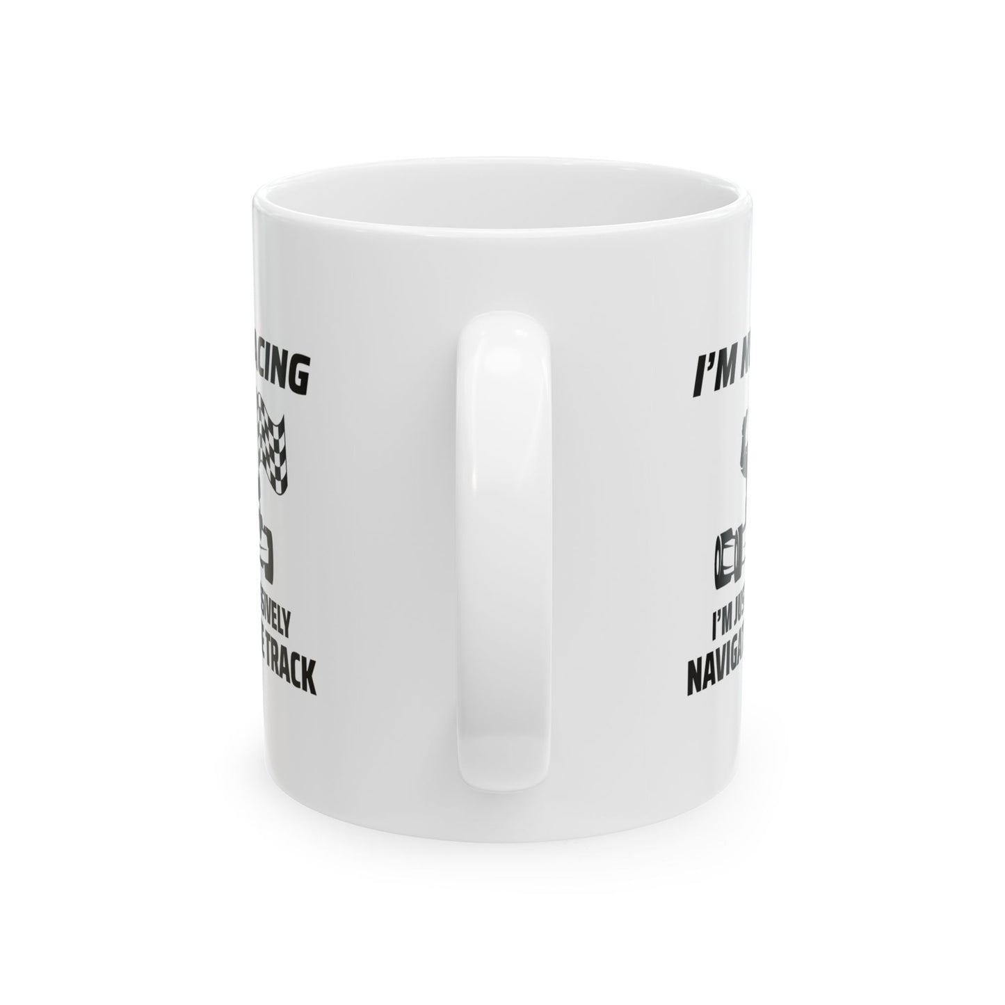 Go Kart Racing Mug Funny Racer Gift – Karting Enthusiast Coffee Cup