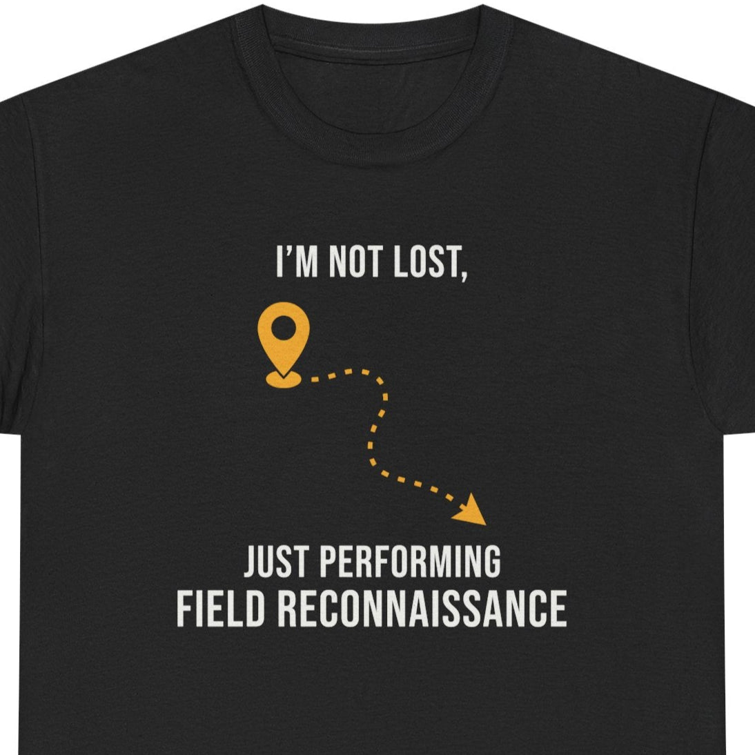 Field Recon T-Shirt - GIS Humor Tee for Surveyors & Outdoor Mappers