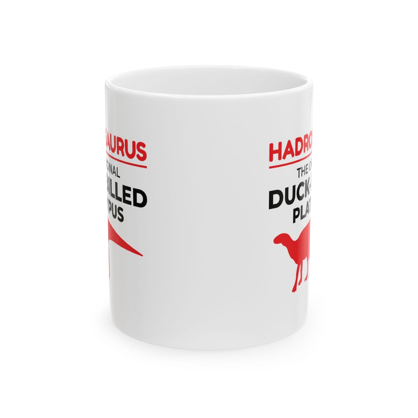 Dinosaur Fossil Mug - Hadrosaur, Duck-Billed - Fossil Hunter