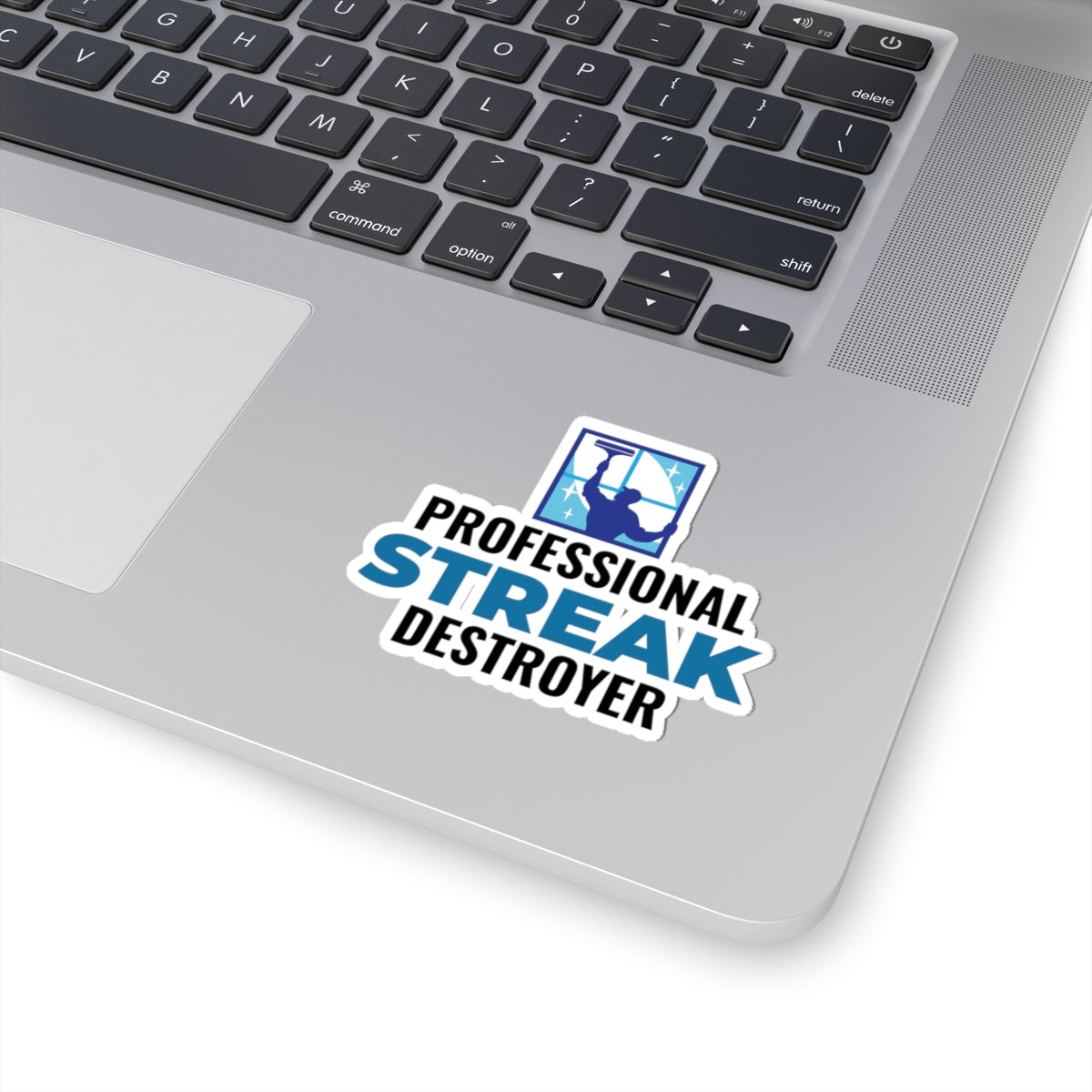 Window Cleaner Sticker - Streak Destroyer Vinyl Decal for Professionals & Technicians