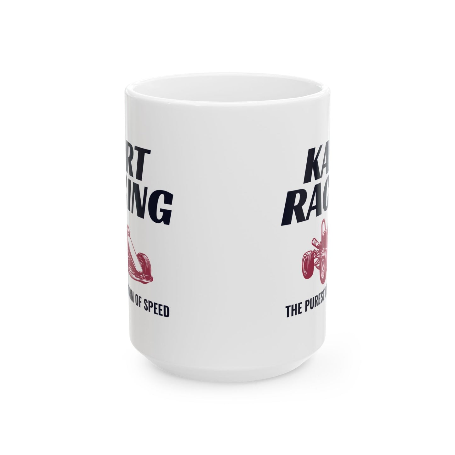 Go Kart Racing Mug - Pure Speed Design for Enthusiasts