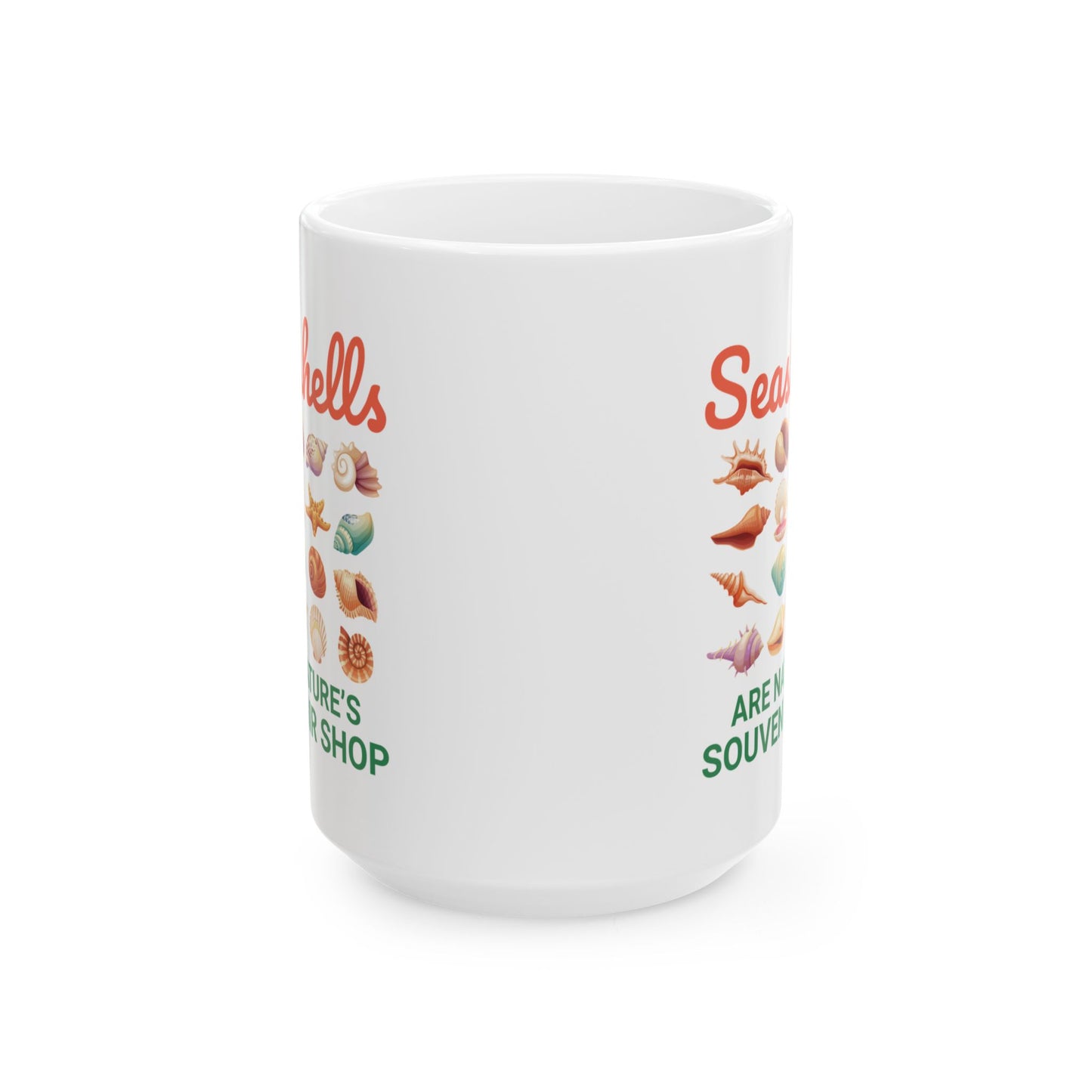 Seashell Collector Mug - Nature's Souvenir Shop Design
