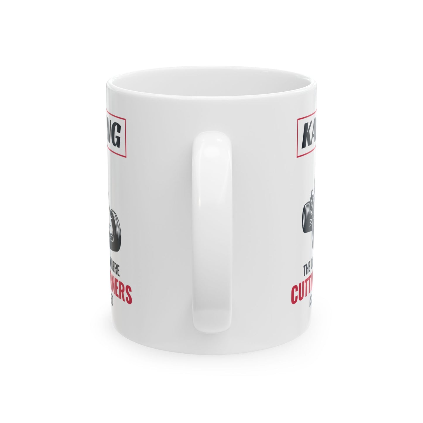 Karting Mug – Funny Gift for Go-Kart Racers & Motorsport Fans