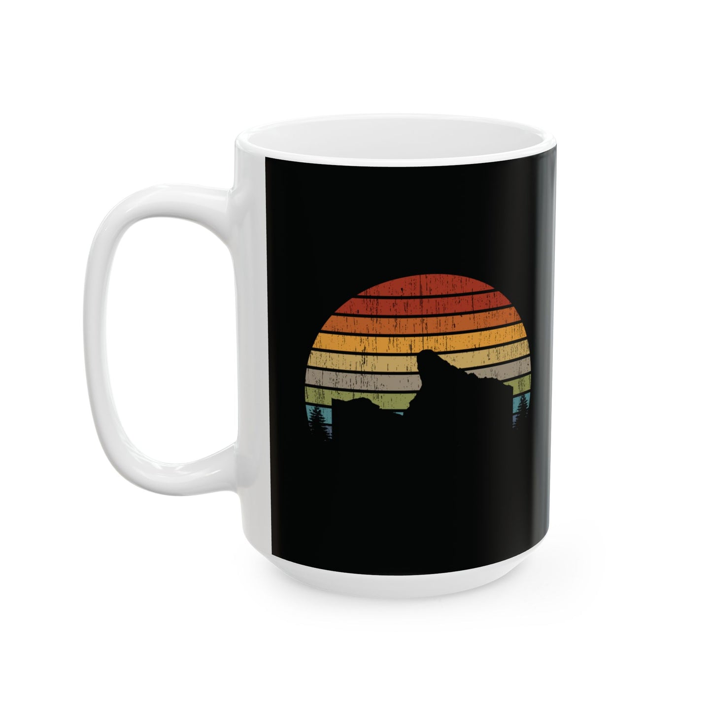 Geologist Mug - Vintage Retro Rock Identification Coffee Mug for Rockhounds & Science Lovers