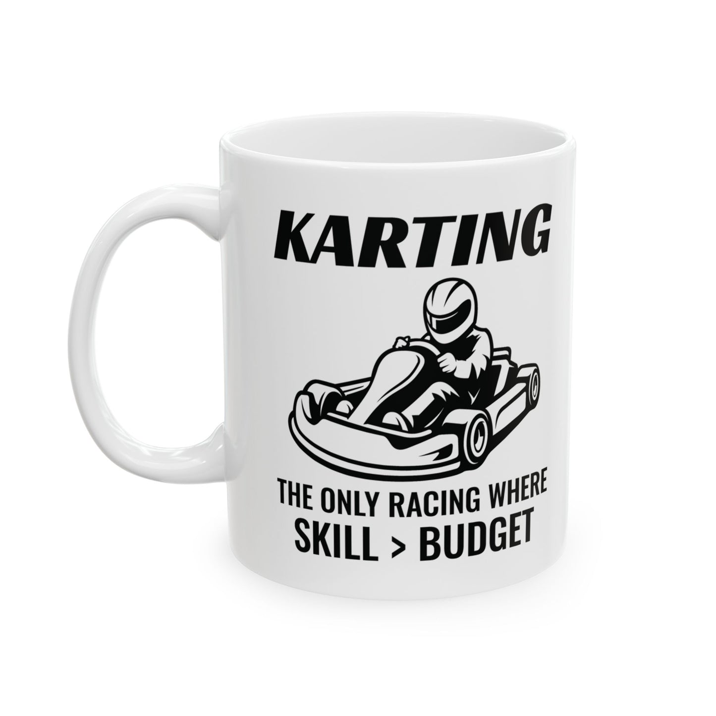 Go Kart Racing Mug - For Skillful Racers & Karting Fans