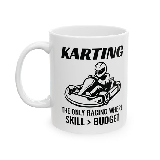 Go Kart Racing Mug - For Skillful Racers & Karting Fans