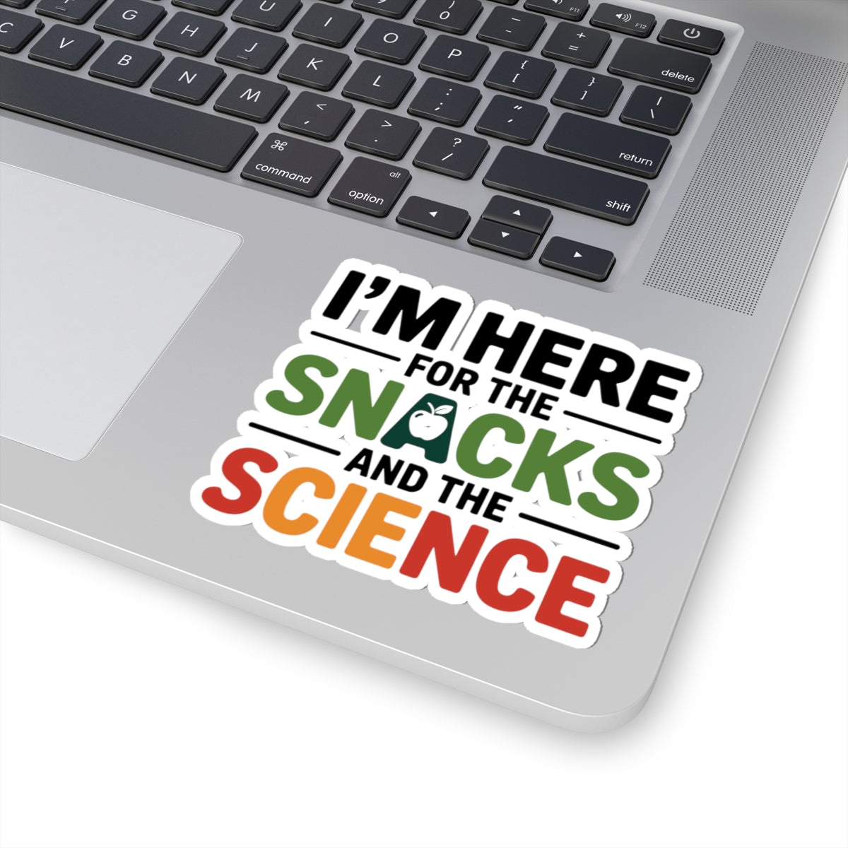 Snack Science Dietitian Sticker - Dual Passion Vinyl Decal for Registered Dietitians