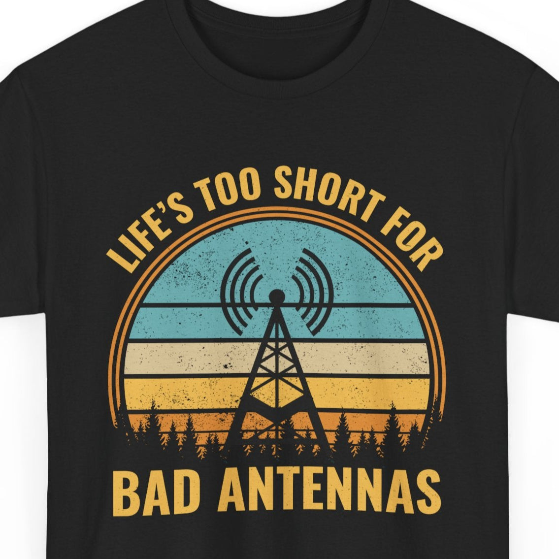 Amateur Ham Radio Operator T-Shirt - Bad Antennas Design for Radio Hobbyists & Tech Geeks