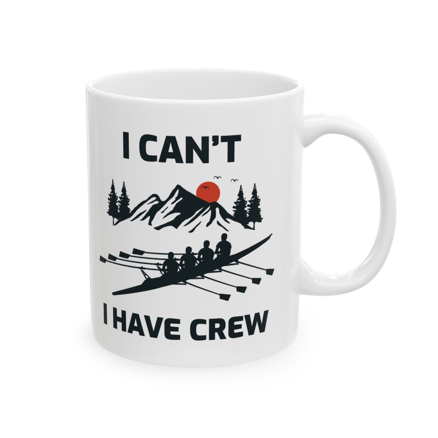 Ruderbecher Team Crew Mountain Adventure Sport Kaffeetasse 