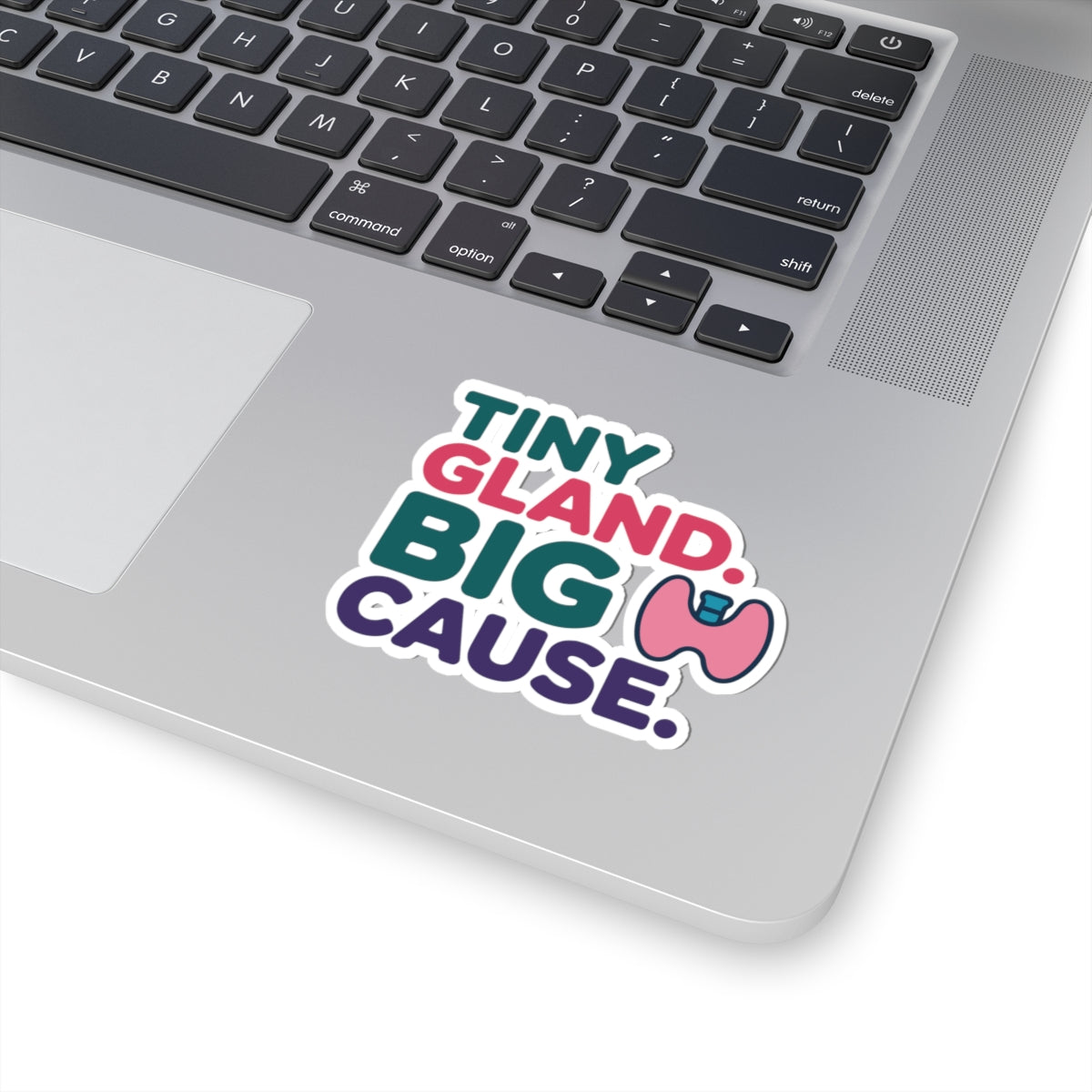 Thyroid Awareness Sticker - Inspiring Endocrine Vinyl Decal for Patients, Survivors, and Health Advocates