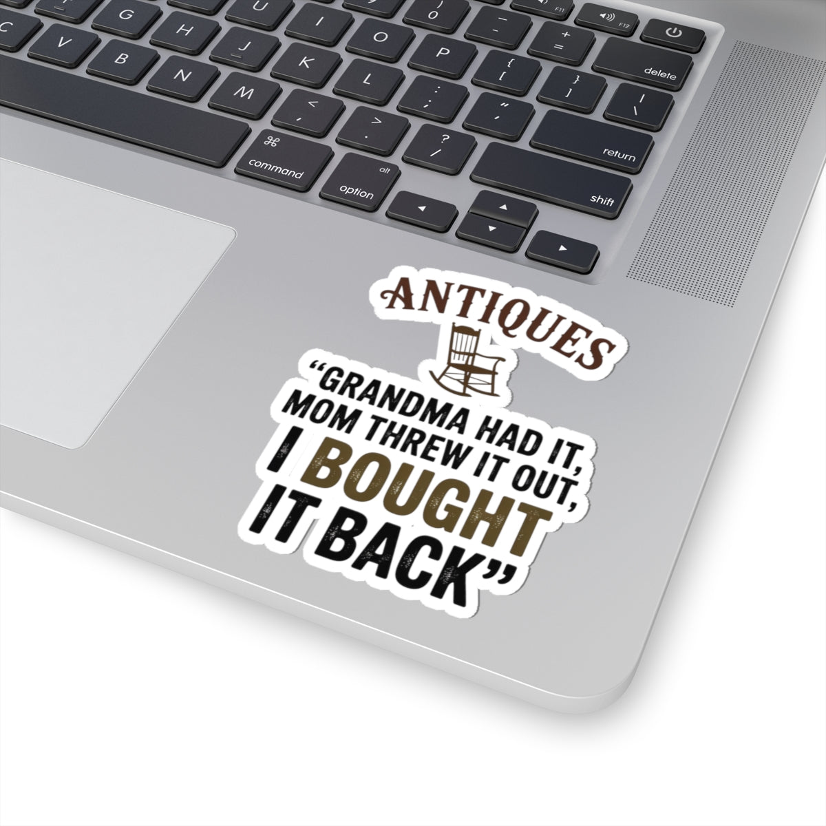 Generational Antique Sticker – Family Heirloom Decal for Nostalgic Collectors, Vintage Lovers