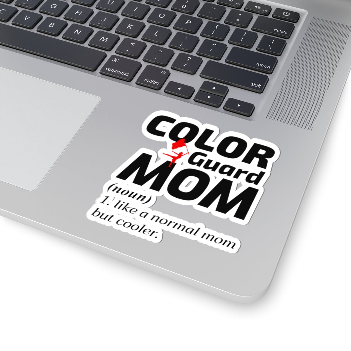 Color Guard Sticker Vinyl – Fun Design for Proud Color Guard Moms