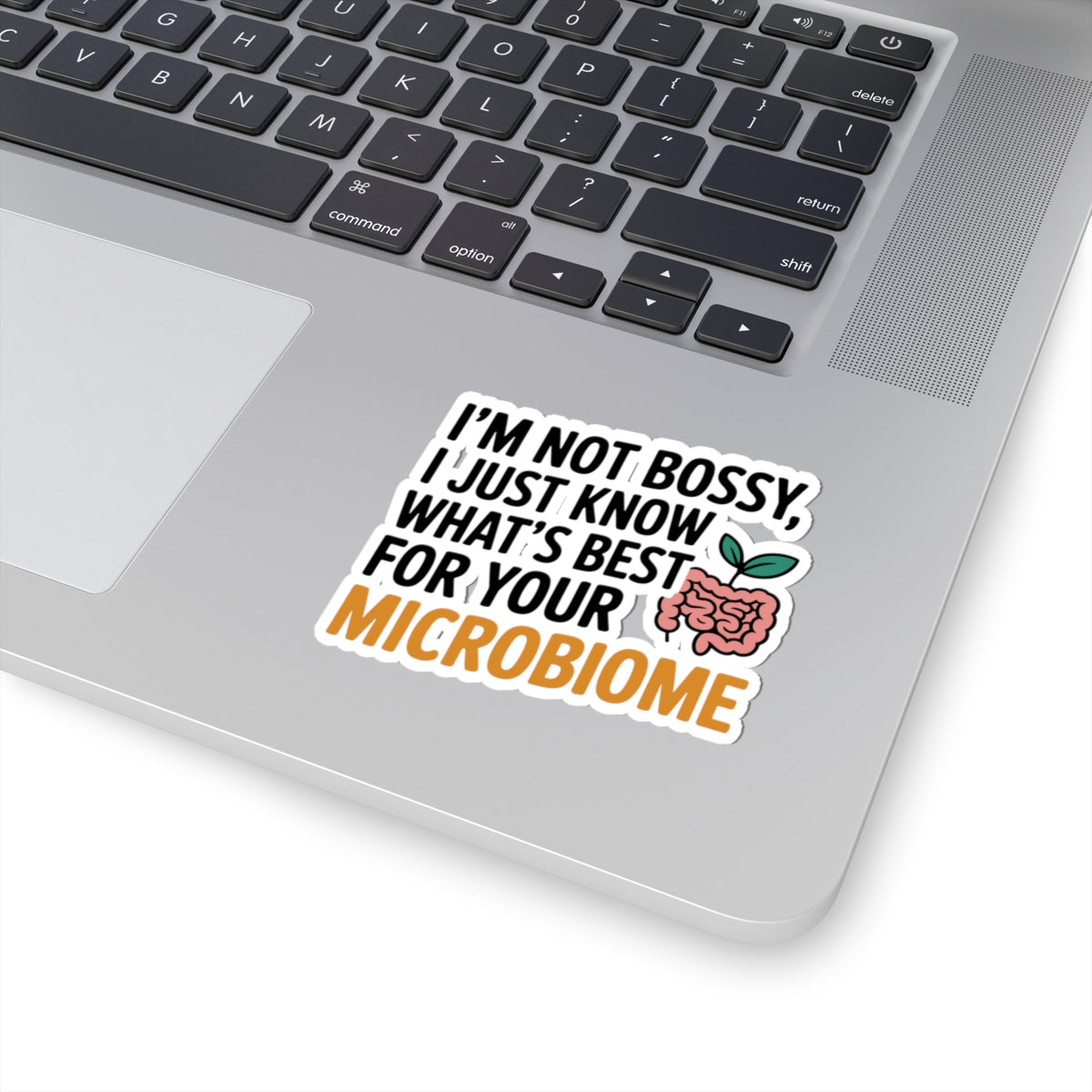 Gut Health Dietitian Sticker - Microbiome Expert Vinyl Decal for Registered Dietitians, Nutritionists