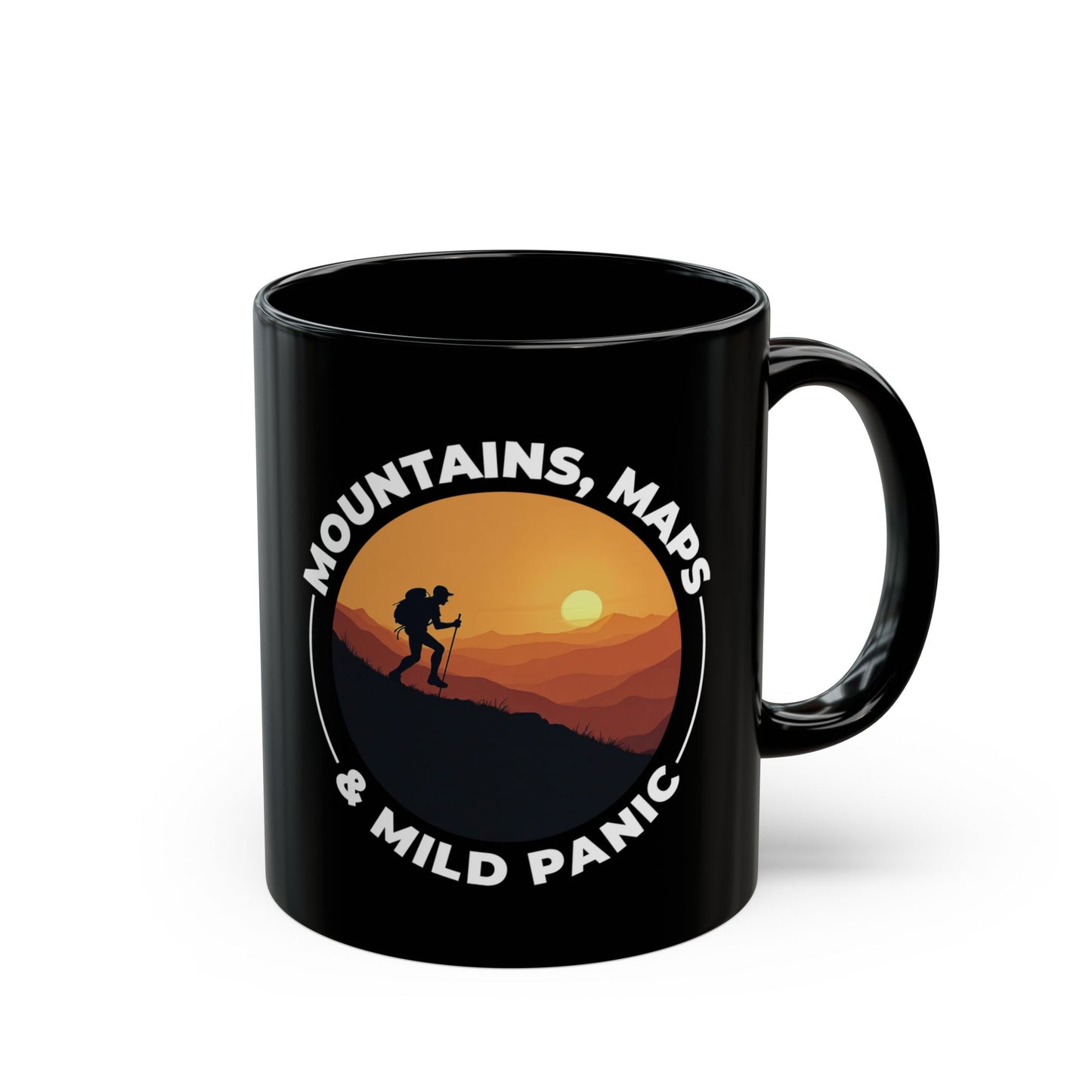 Adventure Cartography Mug - Mountain Mapping Humor Cup for Hikers & GIS Nerds