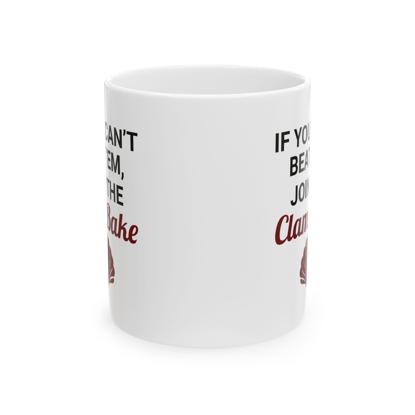 Clam Bake Mug, Funny Foodie, Seafood Lover Gift