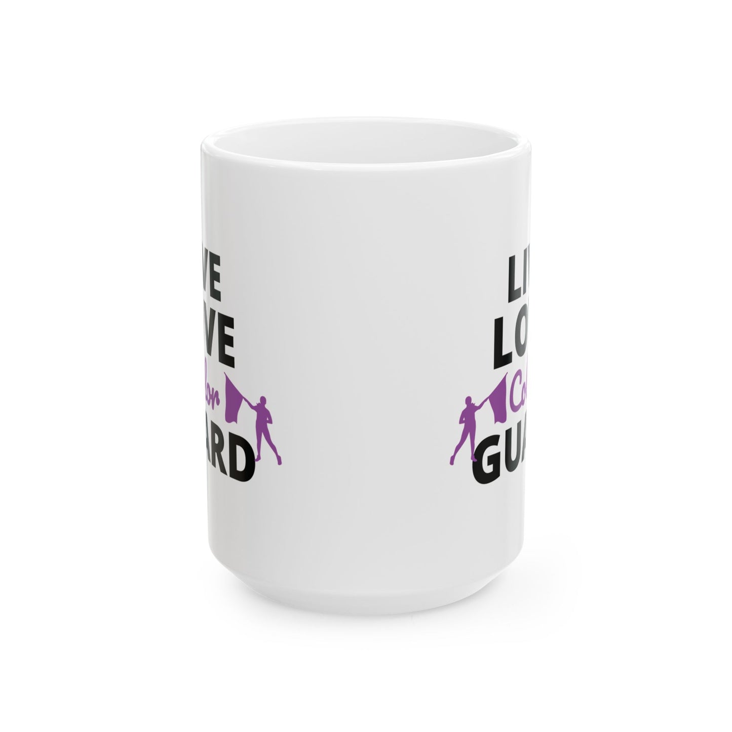 Color Guard Mug - Live Love Colors Design for Enthusiasts