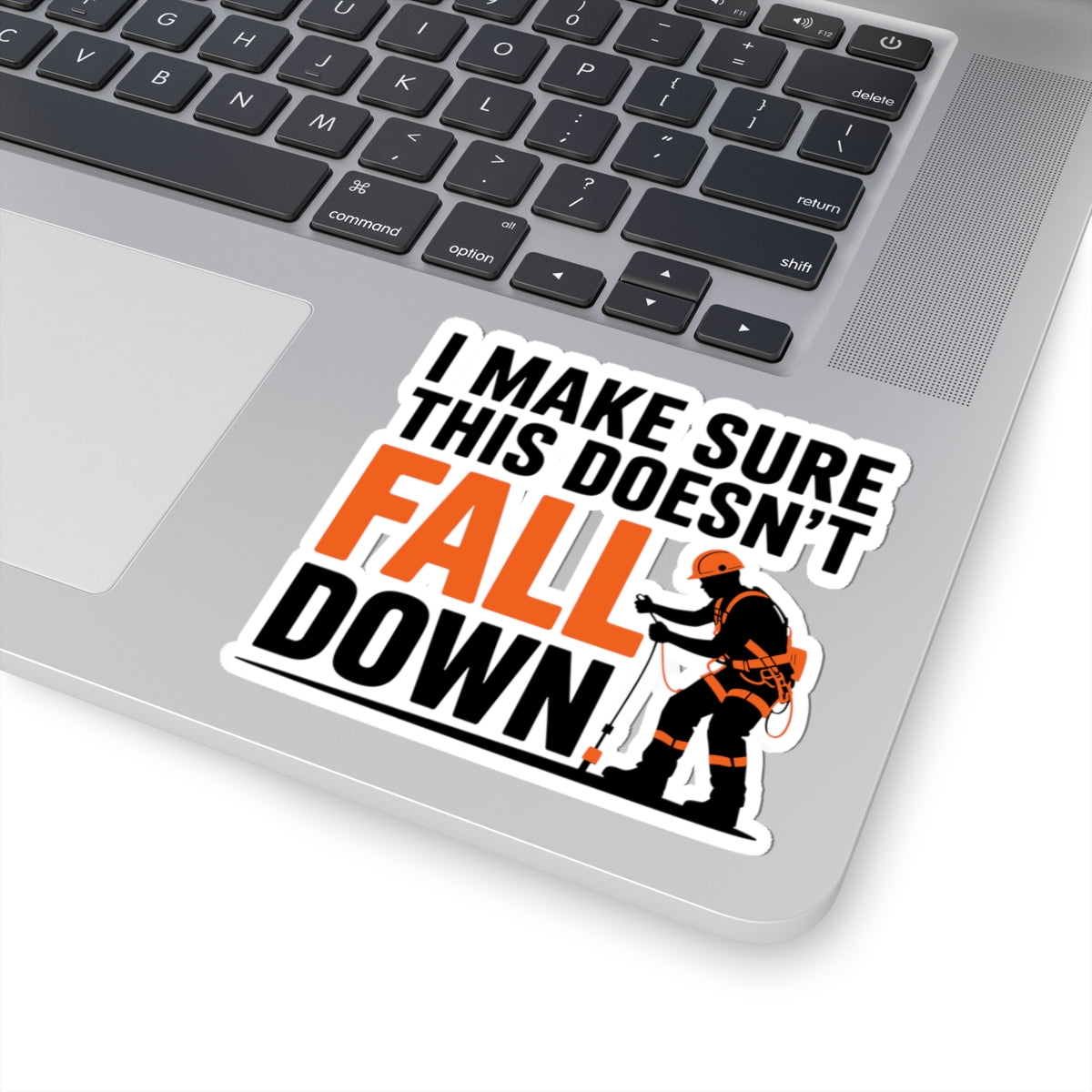 Bridge Inspector Sticker - Prevent Falls Vinyl Decal for Engineers & Techs