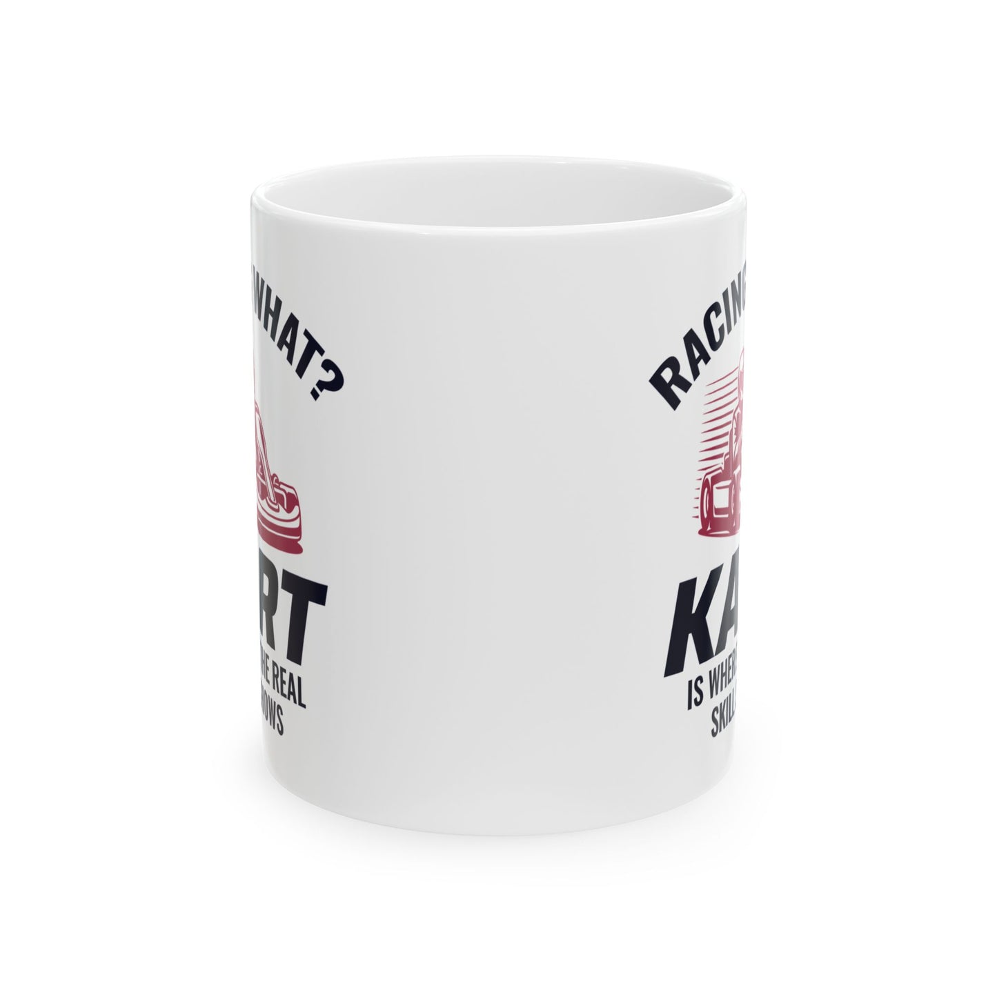 Go Kart Racing Mug - For Skillful Racers & Karting Enthusiasts