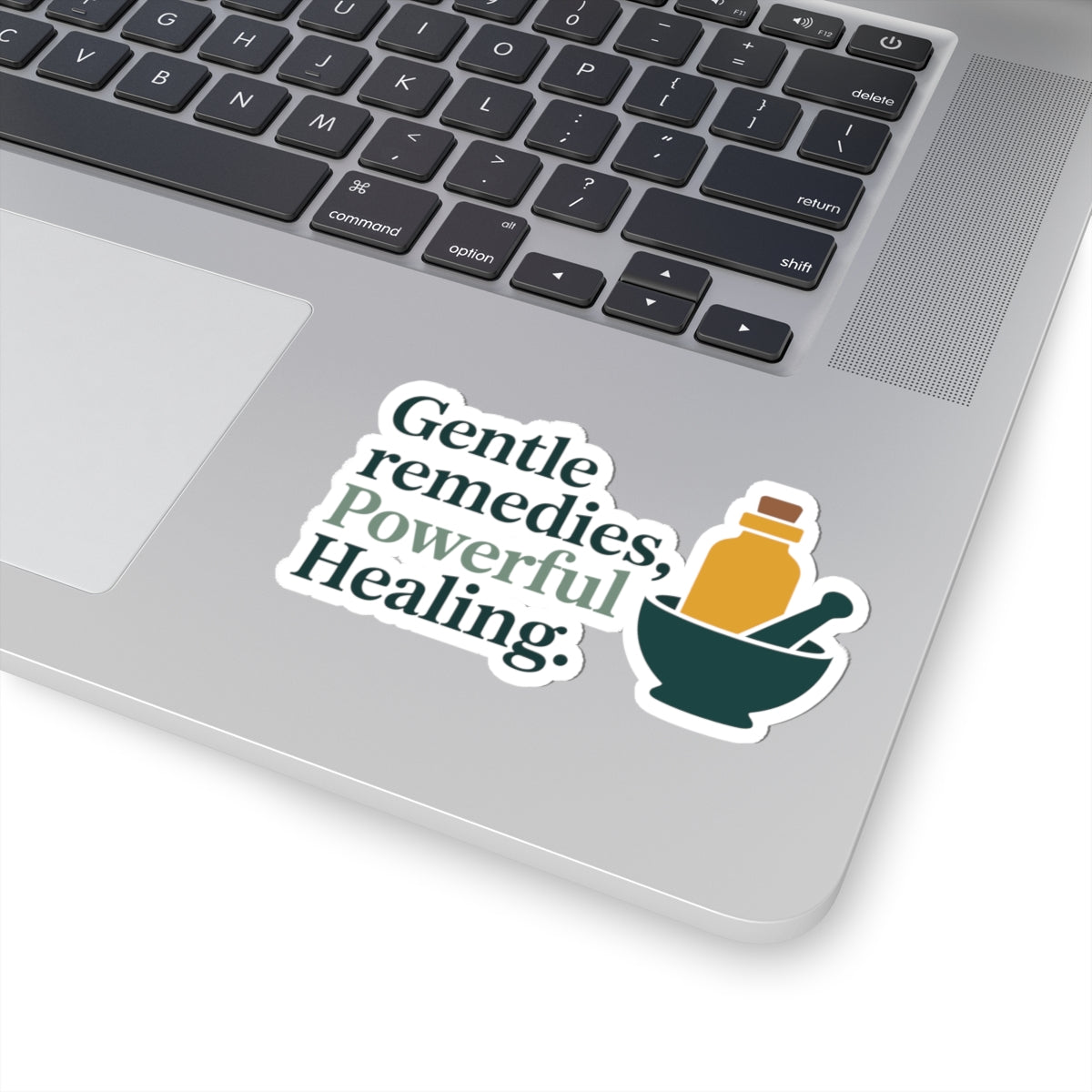 Homeopathy Healing Sticker - Gentle Yet Powerful Vinyl Decal for Homeopaths, Natural Medicine Enthusiasts