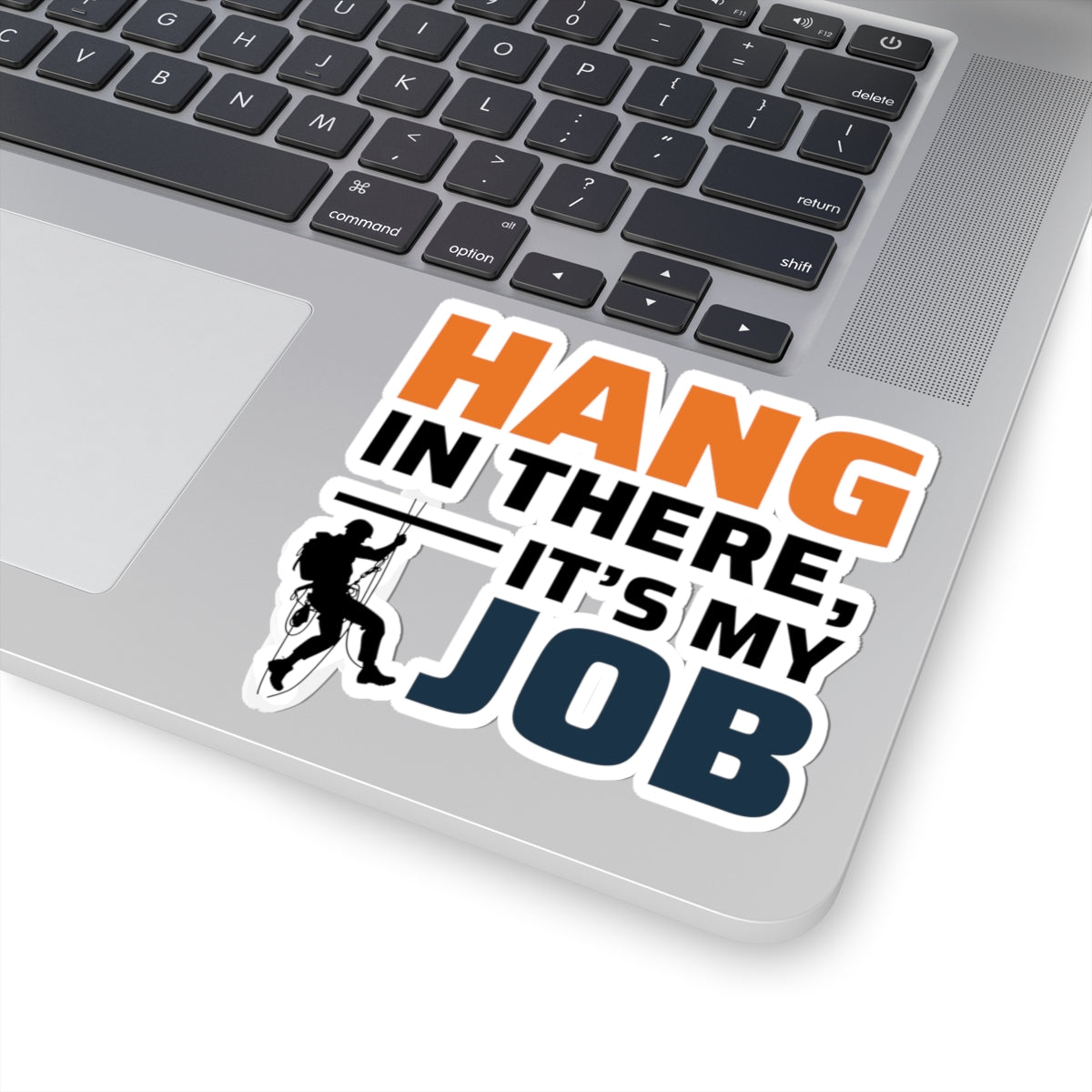 Rope Access Technician Sticker - Hang in There Vinyl Decal for Climbers & Rescuers
