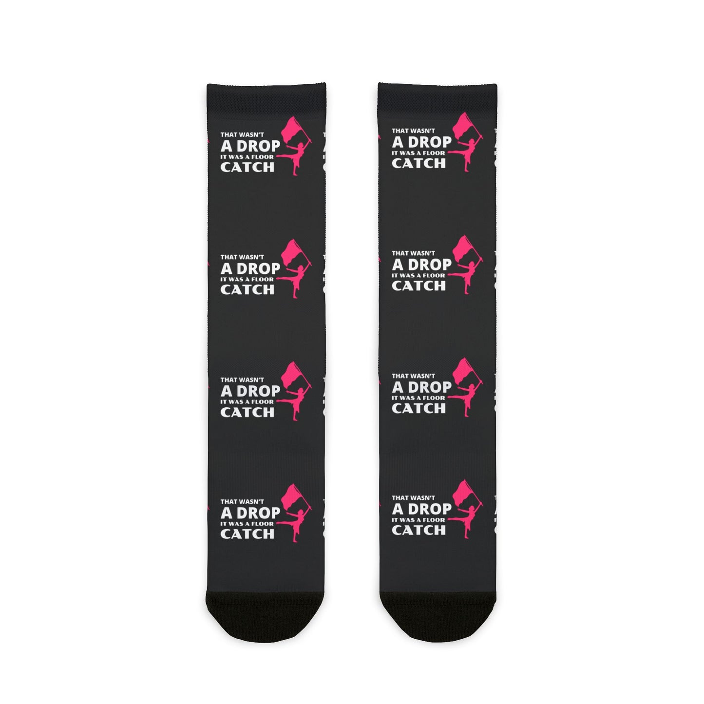 Color Guard Socks – Fun Design for Dancers, Performers, and Flag Spinners