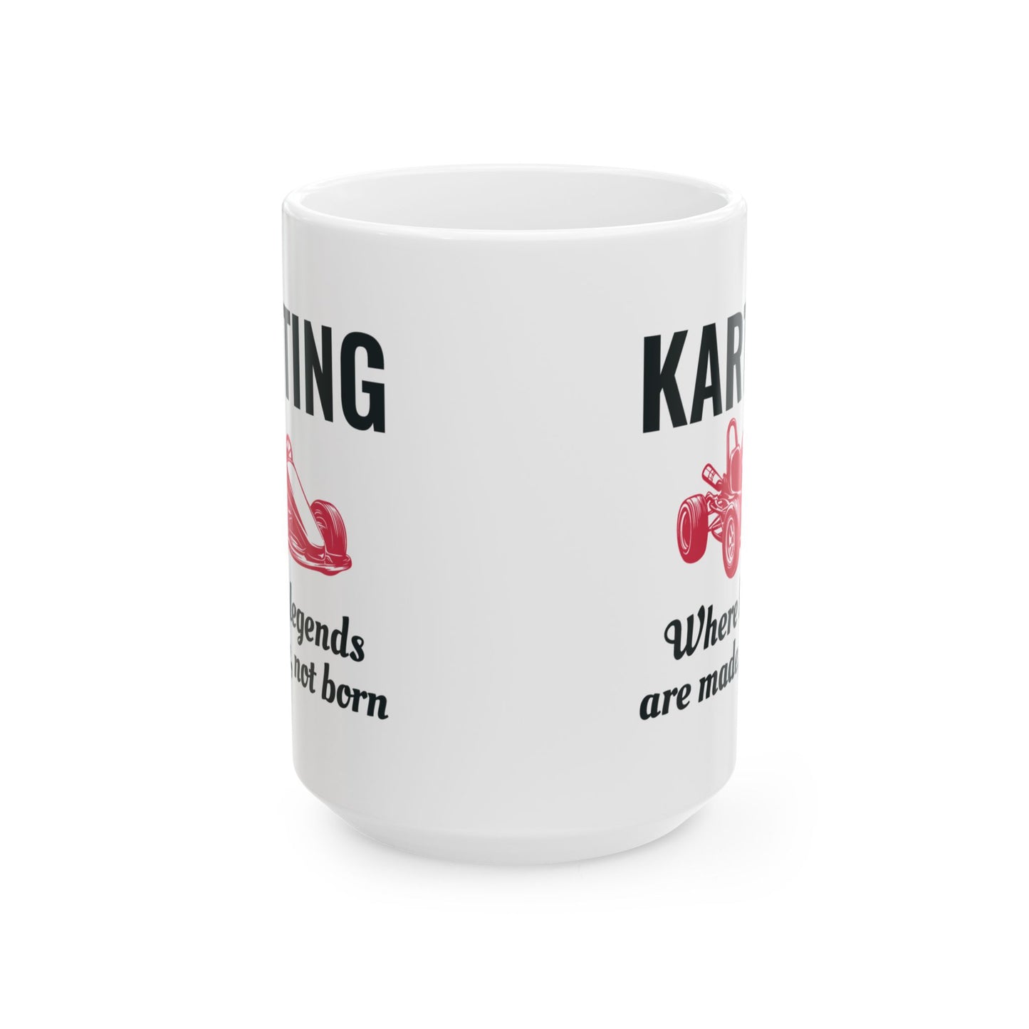 Go Kart Racing Mug for Karting Enthusiasts - Racing Passion
