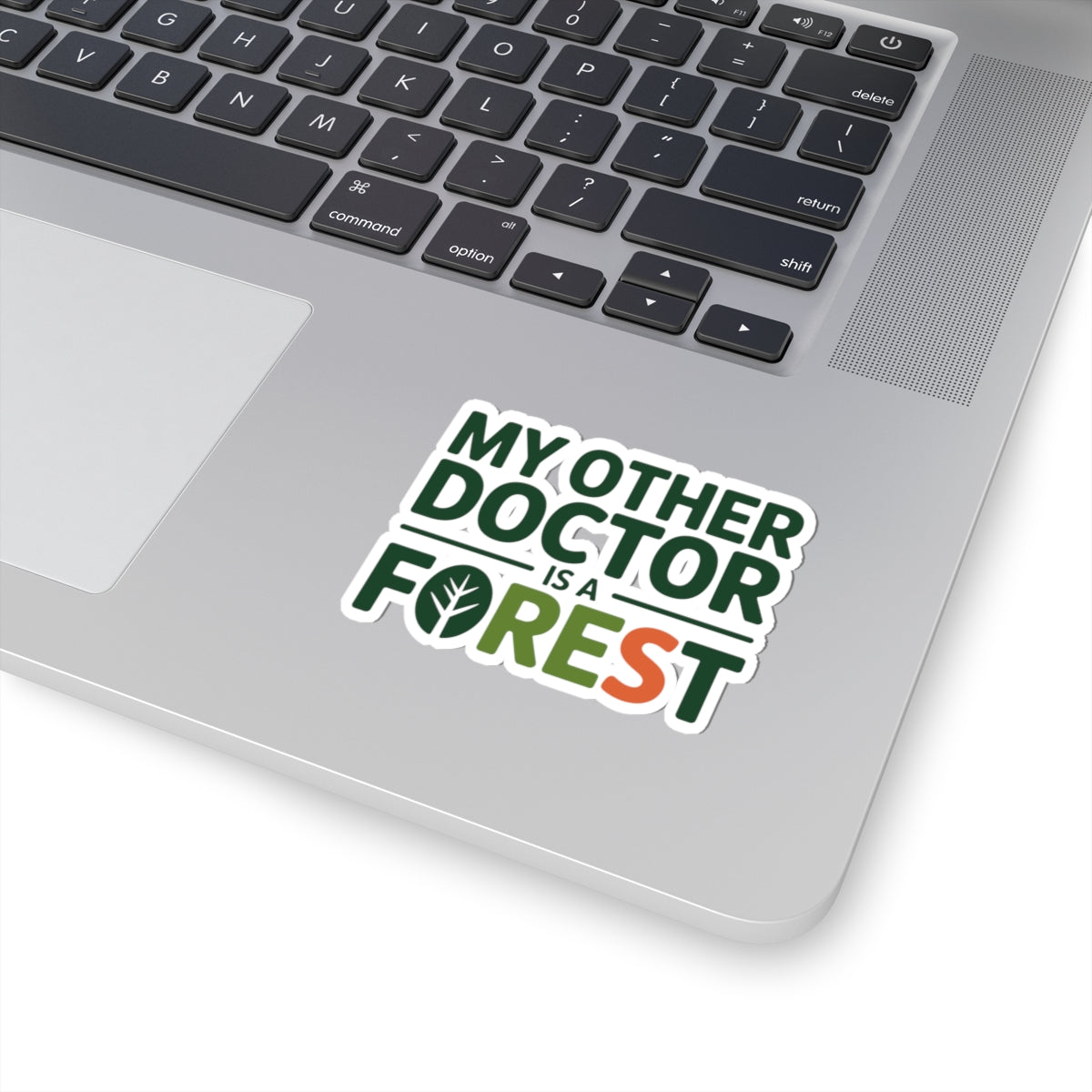 Naturopath Nature Connection Sticker - Forest Healing Vinyl Decal for Naturopaths, Ecotherapy Practitioners
