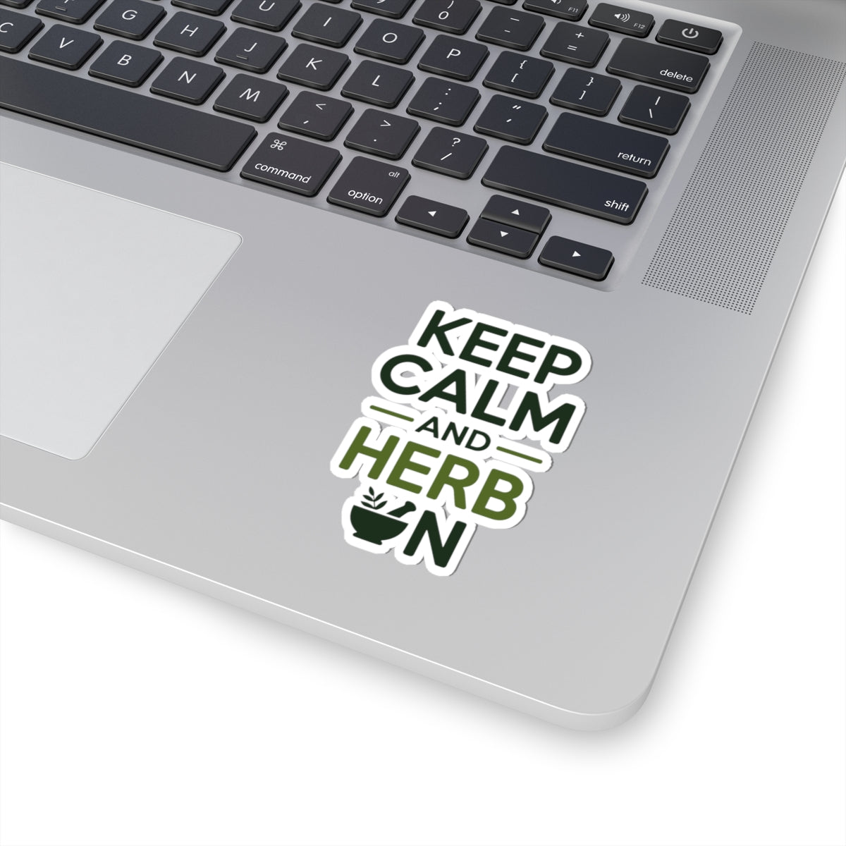 Naturopath Mantra Sticker - Calm Herbal Healing Vinyl Decal for Naturopaths, Plant Remedy Practitioners