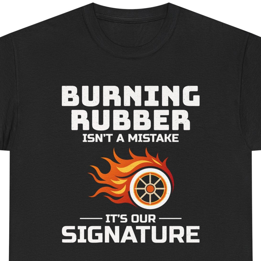 Drifting Drift Racing T-Shirt - Tire Smoke Signature Tee for JDM Motorsport Enthusiasts