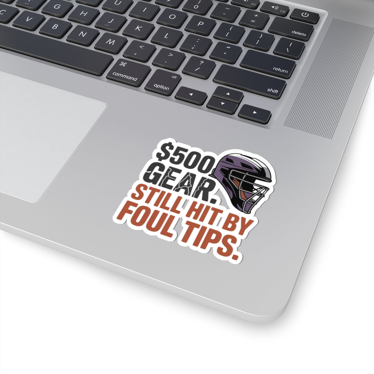 Baseball Catcher Sticker – Funny Gear Investment Humor Decal for Catchers Travel Ball Players