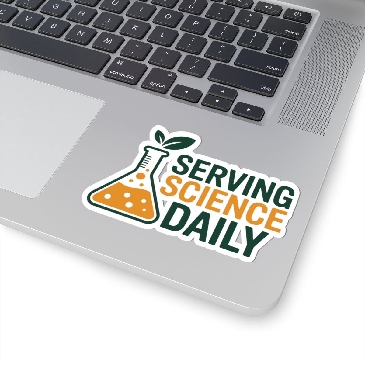 Science Dietitian Sticker - Serving Science Daily Vinyl Decal for Registered Dietitians, Nutritionists