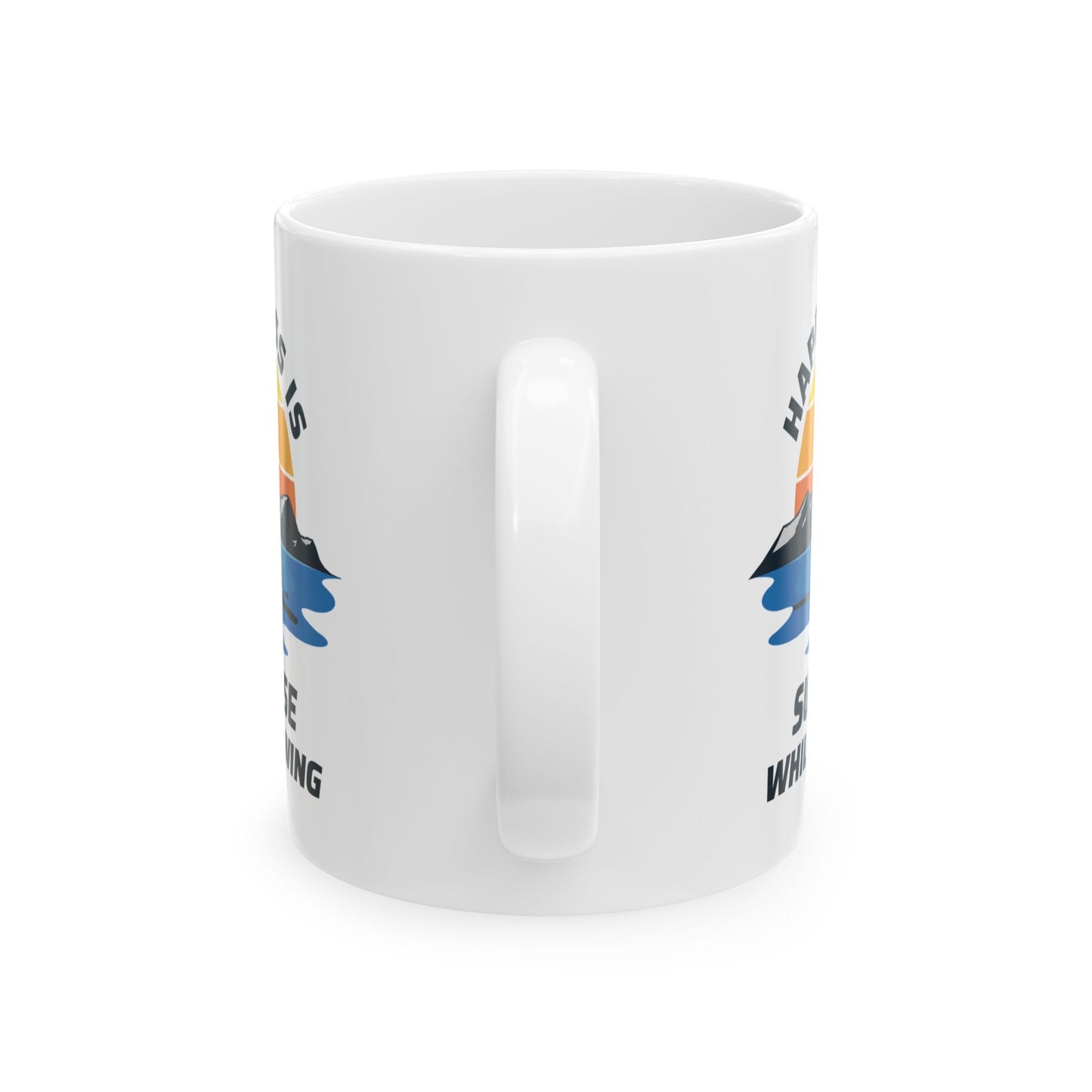 Rowing Mug Morning Rower Sunrise Water Sport Lake Adventure