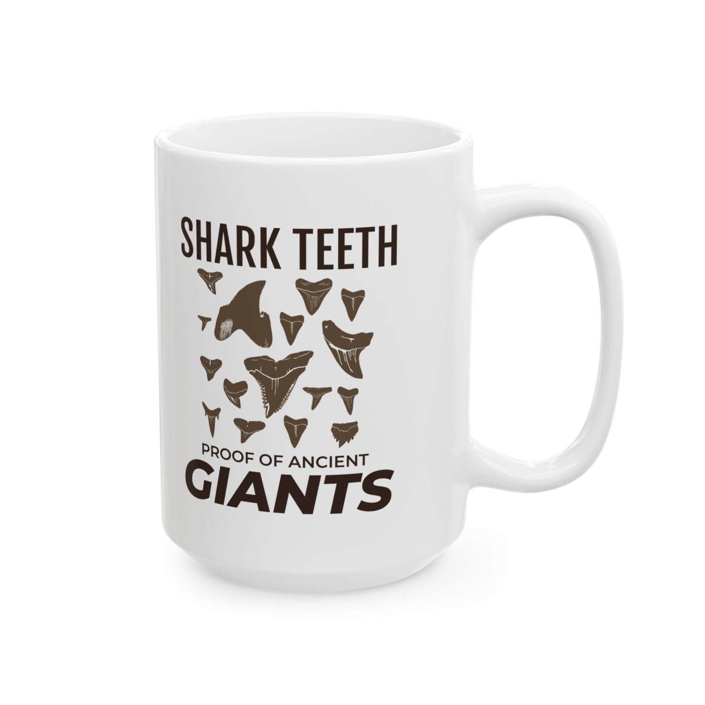 Shark Tooth Collector Mug – Fossil Hunter Gift