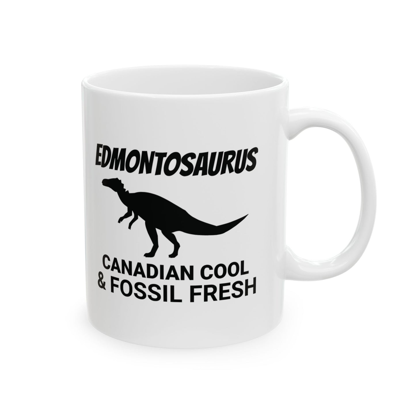 Dinosaur Fossil Mug - Edmontosaurus, Canada - Fossil Fan Mug