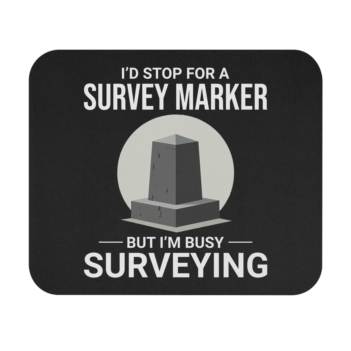 Surveying Professional Mouse Pad - Civil Engineering Non-Slip Rubber Base for Land Surveyors