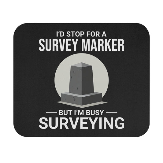 Surveying Professional Mouse Pad - Civil Engineering Non-Slip Rubber Base for Land Surveyors