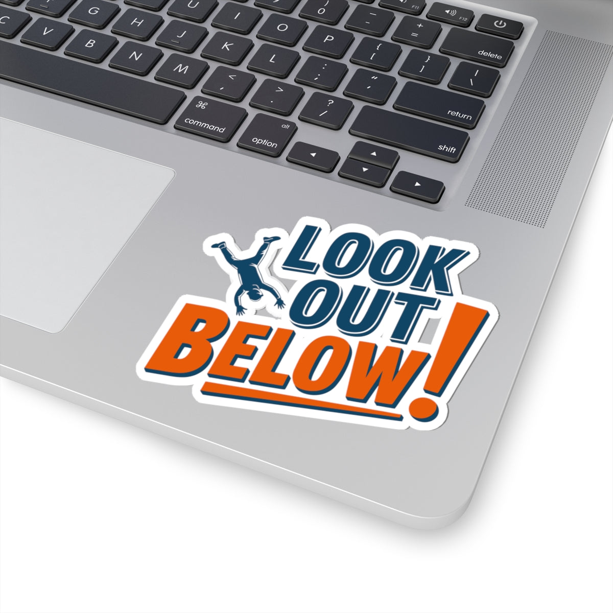 BASE Jumping Sticker – Funny Freefall Warning Decal for Extreme Sports Fans Adrenaline Junkies
