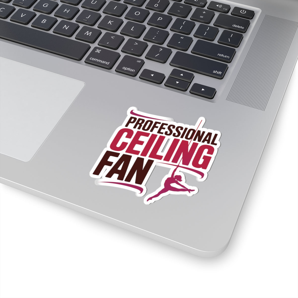 Aerial Silk Sticker – Funny Ceiling Quote Decal for Aerialists, Circus Performers & Silk Climbers